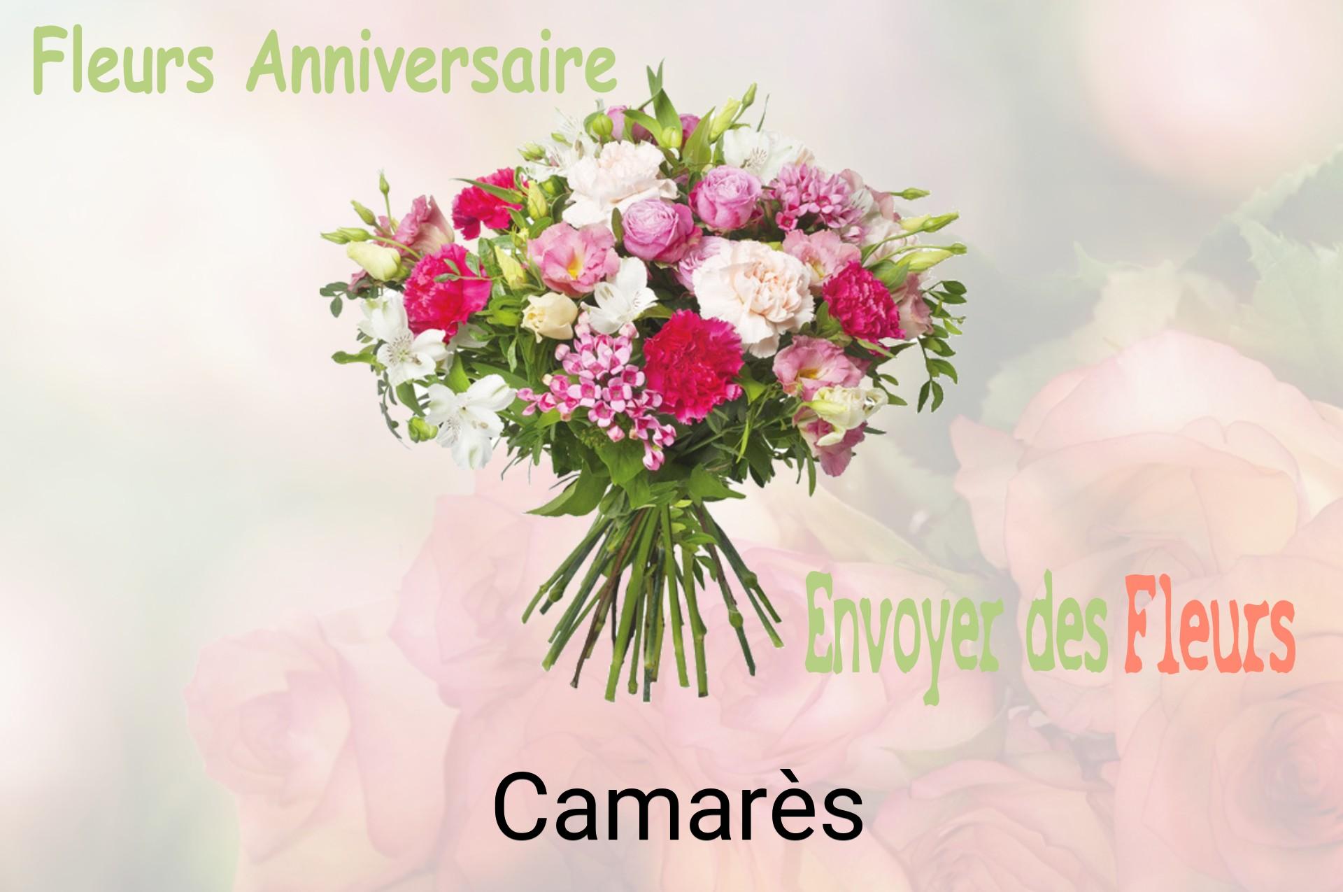 Bouquet de fleurs d’anniversaire livré à Camarès